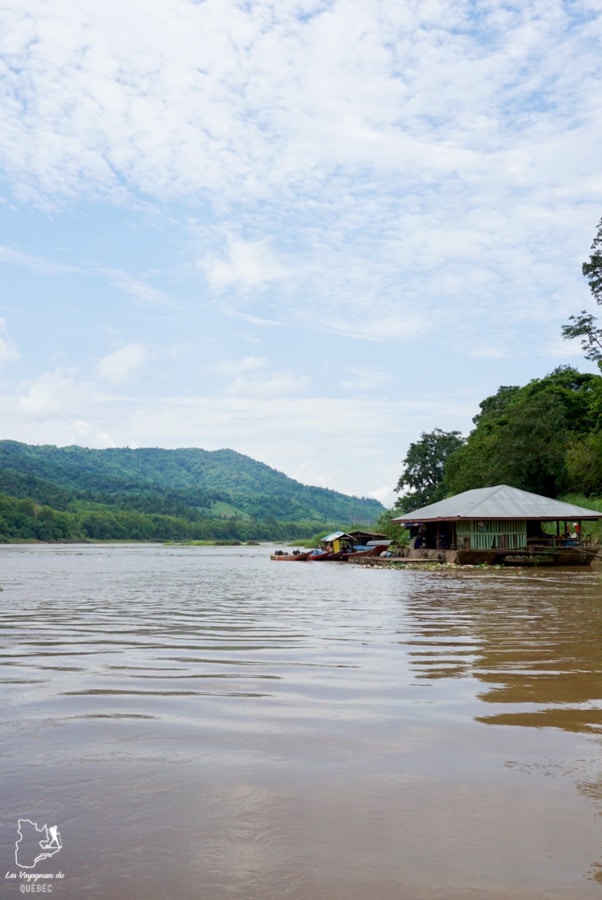 Croisière sur le Mékong entre Chiang Rai et Luang Prabang dans notre article Traverser la frontière Thaïlande-Laos en slowboat de Chiang Rai à Luang Prabang #slowboat #laos #thailande #bateau #mekong #voyage #asie