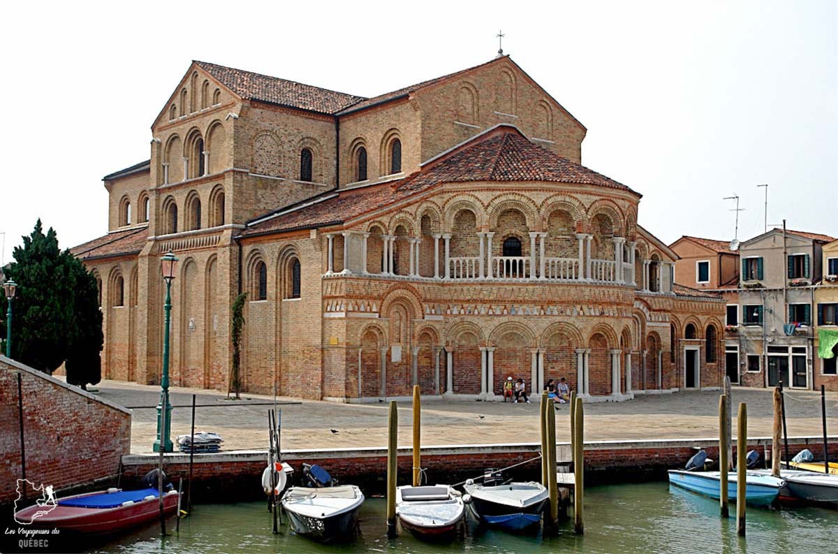 Duomo di Murano Santi Maria e Donato en Italie dans notre article Visiter Murano et Burano en Italie : Que faire sur ces deux îles à côté de Venise #italie #murano #burano #venise #europe #voyage