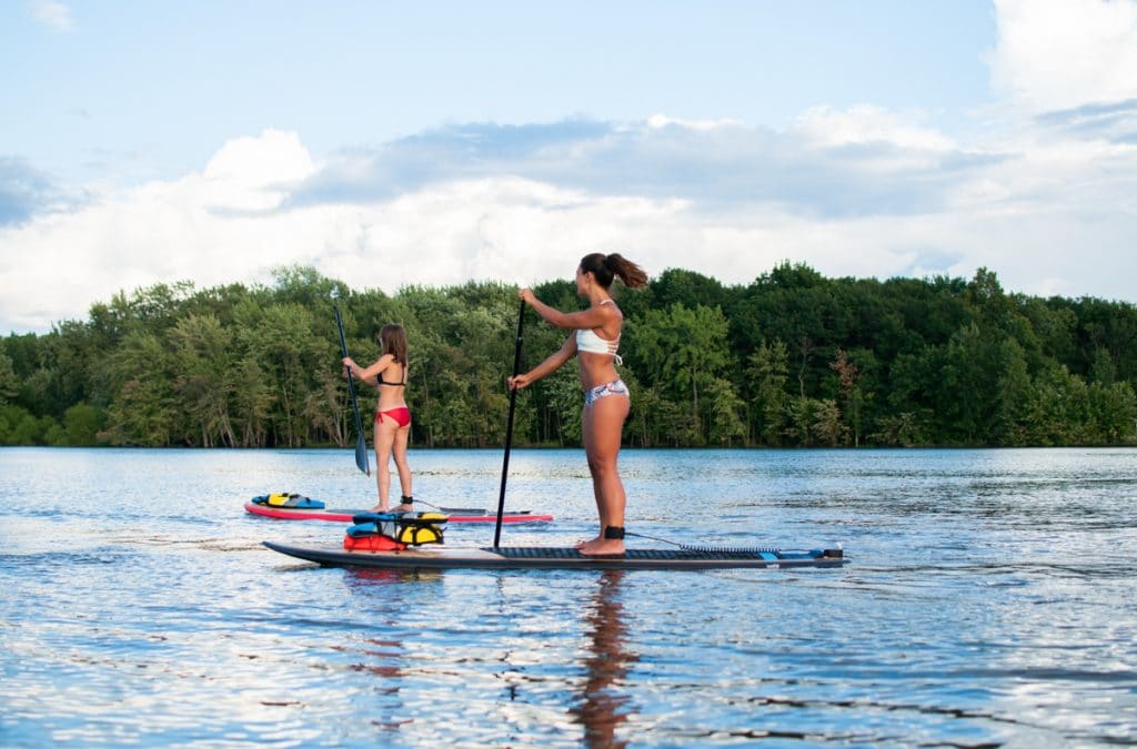 5 spots de SUP (paddleboard) à moins de 1 heure de Montréal pour débutants #SUP #paddleboard #montreal #quebec