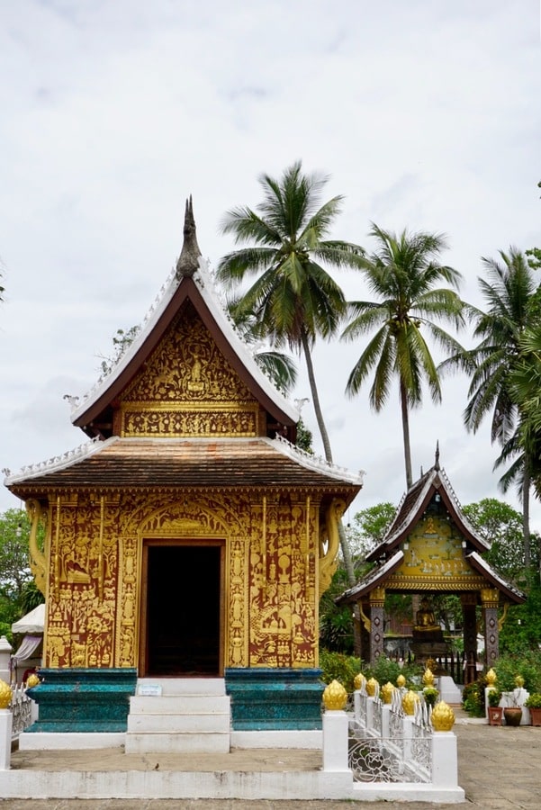 Wat Xieng Thong à Luang Prabang dans notre article Que faire à Luang Prabang au Laos en 8 incontournables #luangprabang #laos #asie #asiedusudest #voyage #unesco