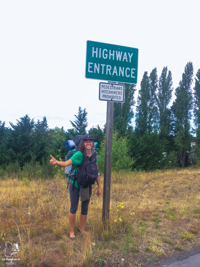 Interdiction de faire du pouce sur l'autoroute dans notre article Voyage en auto-stop : De l’Alaska à la Californie sur le pouce, une aventure humaine #autostop #pouce #voyage #usa #canada