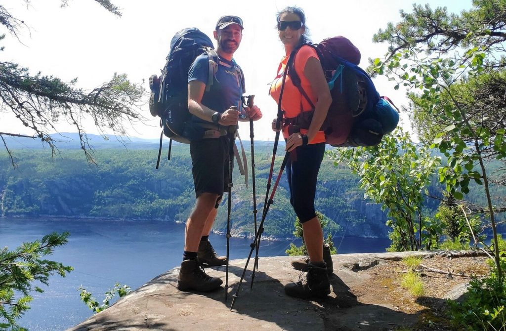 Sentier le Fjord : 50 km de randonnée en autonomie dans le Parc national du Fjord du Saguenay #sentierLeFjord #fjord #saguenay #randonnee