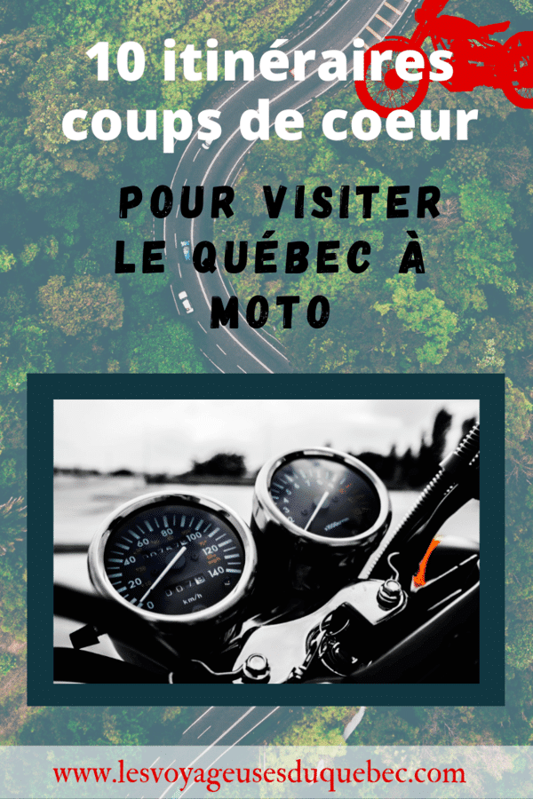 Visiter le Québec à moto en 10 itinéraires coups de coeur #quebec #moto #roadtrip #voyage #canada