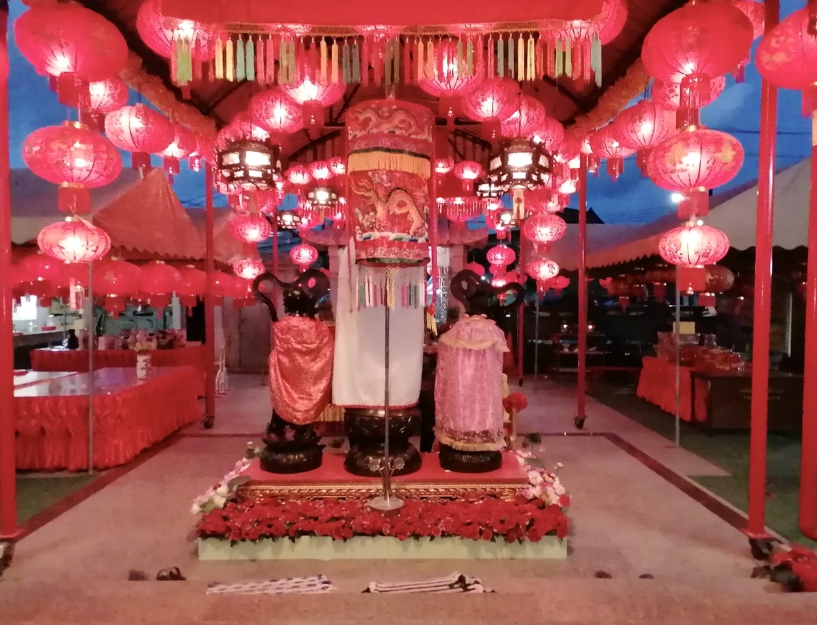 Jui Tui Shrine, plus important temple chinois de Phuket dans notre article Visiter Phuket en Thaïlande : Que voir et que faire à Phuket en 16 idées #phuket #thailande #asiedusudest #voyage