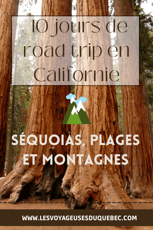 10 jours de road trip en Californie en mode nature: plages, montagnes et séquoias géants #californie #usa #ouestamericain #etatsunis #voyage #roadtrip