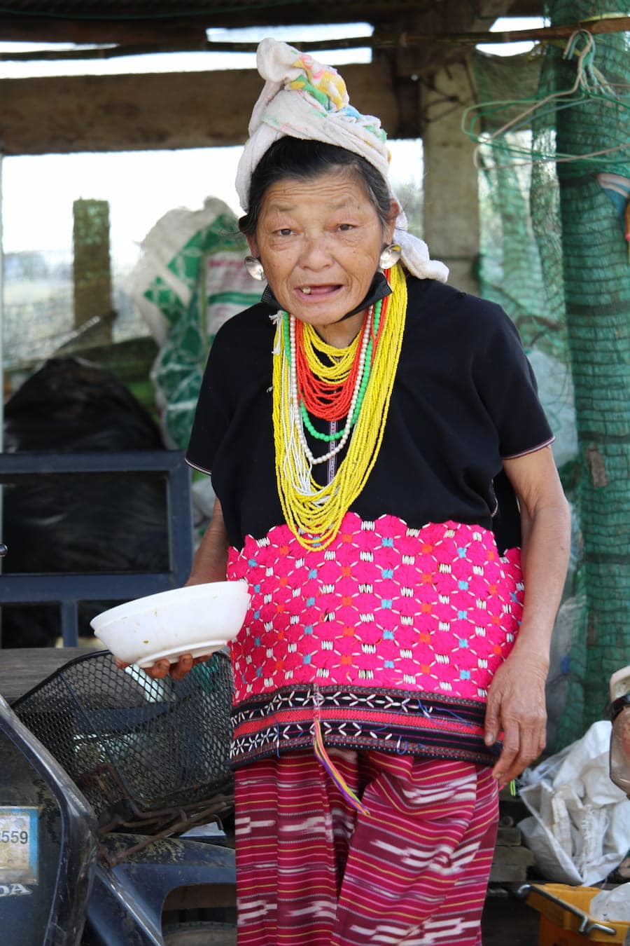 Femme Lua, peuple du nord de la Thaïlande dans notre article Road trip au nord de la Thaïlande à la rencontre des tribus des montagnes #thailande #nord #tribu #peuple #montagnes #roadtrip #asie #voyage
