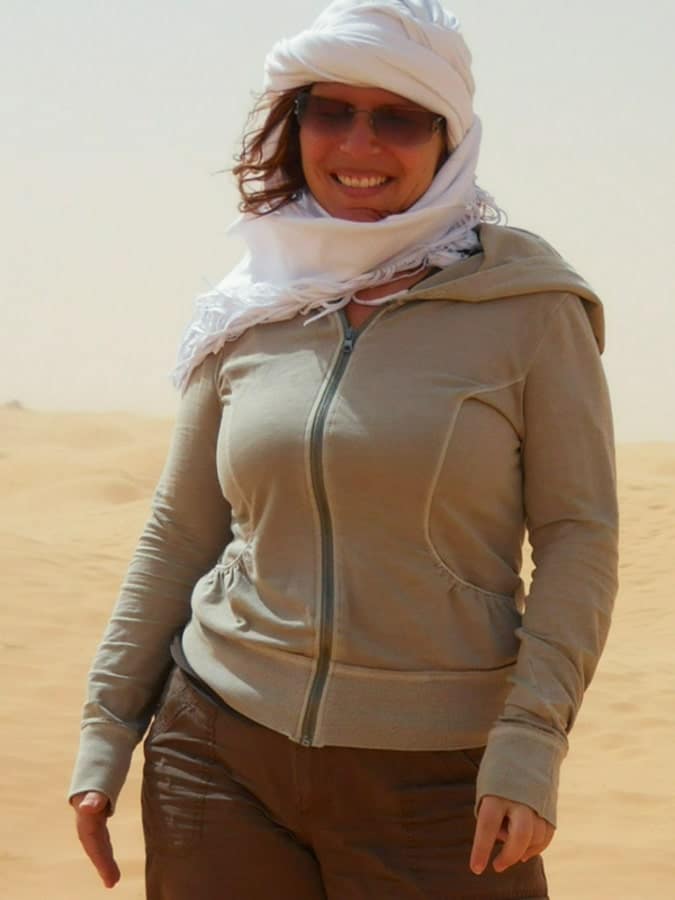 Tempête de sable dans le désert de Tunisie dans notre article Que faire en Tunisie et où aller : Mon voyage en Tunisie en 12 incontournables à visiter #tunisie #voyage #afrique #maghreb #desert