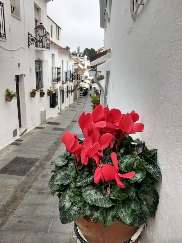 Village de Mijas près de Málaga en Espagne dans notre article Visiter Málaga en Espagne : Que voir et que faire à Málaga en 6 incontournables #malaga #espagne #europe #voyage #andalousie