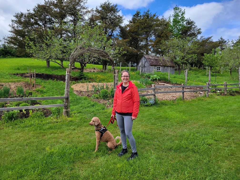 Itinéraire dans Chaudière-Appalaches avec son chien dans notre article Visiter Chaudière-Appalaches avec son chien : itinéraire gourmand et nature #chaudiereappalaches #quebec #canada #chien #voyage