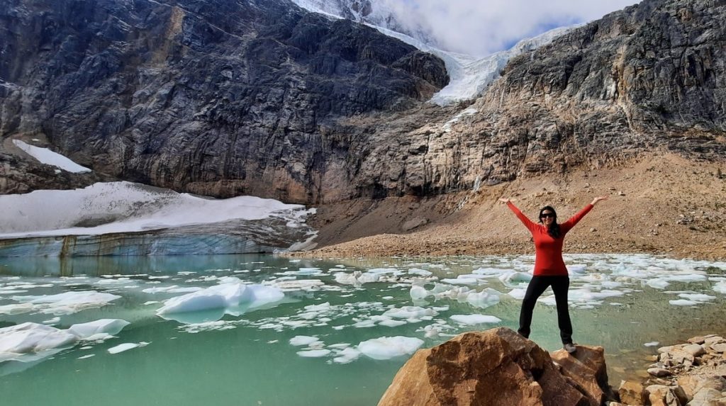 Randonnée sur le sentier Edith Cavell dans le Parc national de Jasper en Alberta dans notre article Partir en randonnée dans le Parc national de Banff et le Parc de Jasper dans les Rocheuses #rocheuses #canada #alberta #parcnational #parcscanada #banff #jasper #randonnee #montagne