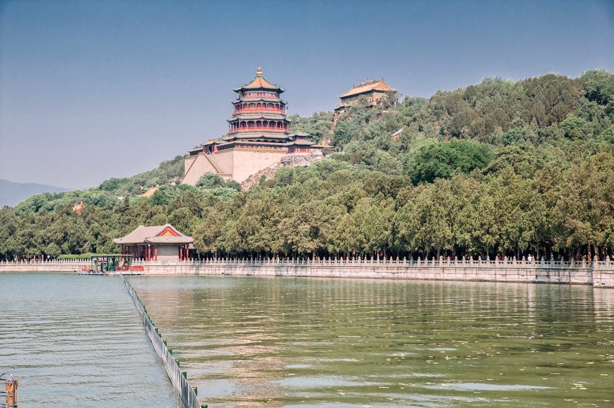 Palais d'Été près de Beijing dans notre article Itinéraire en Chine du Nord : 10 jours en Chine de Beijing à Xian jusqu’au fleuve Jaune #chine #chinedunord #itinerairechine #voyage #10joursenchine 