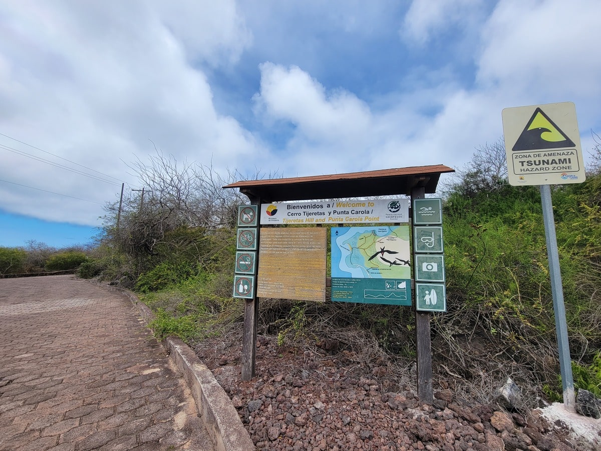 Pancartes informatives aux Galapagos dans notre article Voyage aux Galápagos : Comment organiser un voyage dans l'Archipel des Galápagos #Galapagos #Equateur #VoyageGalapagos #ArchipelGalapagos