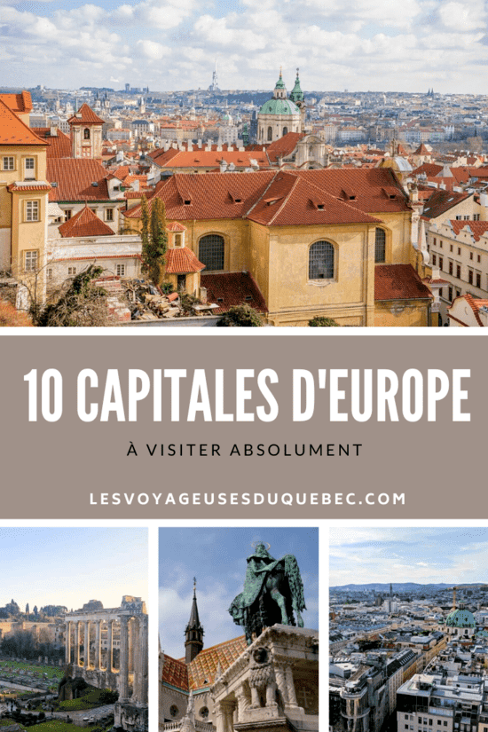 10 capitales européennes à visiter #capitaleseuropéennes #voyage #europe #quevoireneurope