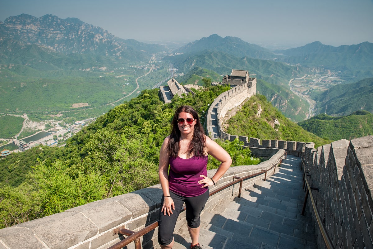 Grande Muraille de Chine dans notre article Itinéraire en Chine du Nord : 10 jours en Chine de Beijing à Xian jusqu’au fleuve Jaune #chine #chinedunord #itinerairechine #voyage #10joursenchine 