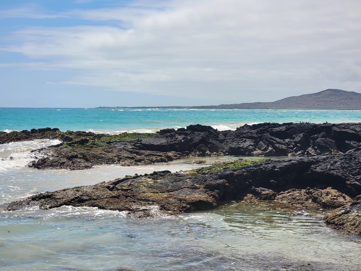 Plage paradisiaque des Galapagos dans notre article Voyage aux Galápagos : Comment organiser un voyage dans l'Archipel des Galápagos #Galapagos #Equateur #VoyageGalapagos #ArchipelGalapagos