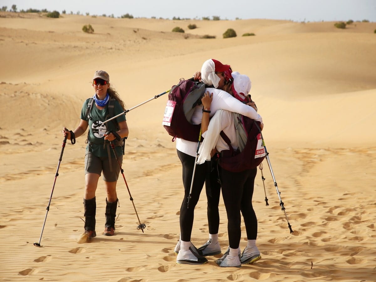 Fin du trek dans notre article Trek Rose Trip au Sénégal : beau défi de randonnée entre femmes dans le désert #rosetriptrek #rosetrip #trekinsenegal #womenstrek #orientationtrek