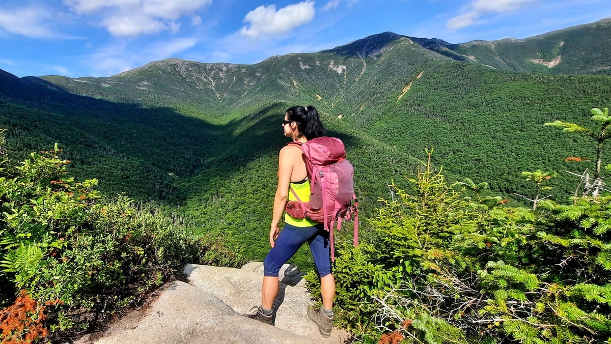 Crête de Franconia dans les White Mountains dans notre article 5 randonnées incontournables dans les montagnes Blanches au New Hampshire #MontagnesBlanches #Randonnée #NewHampshire #ÉtatsUnis 