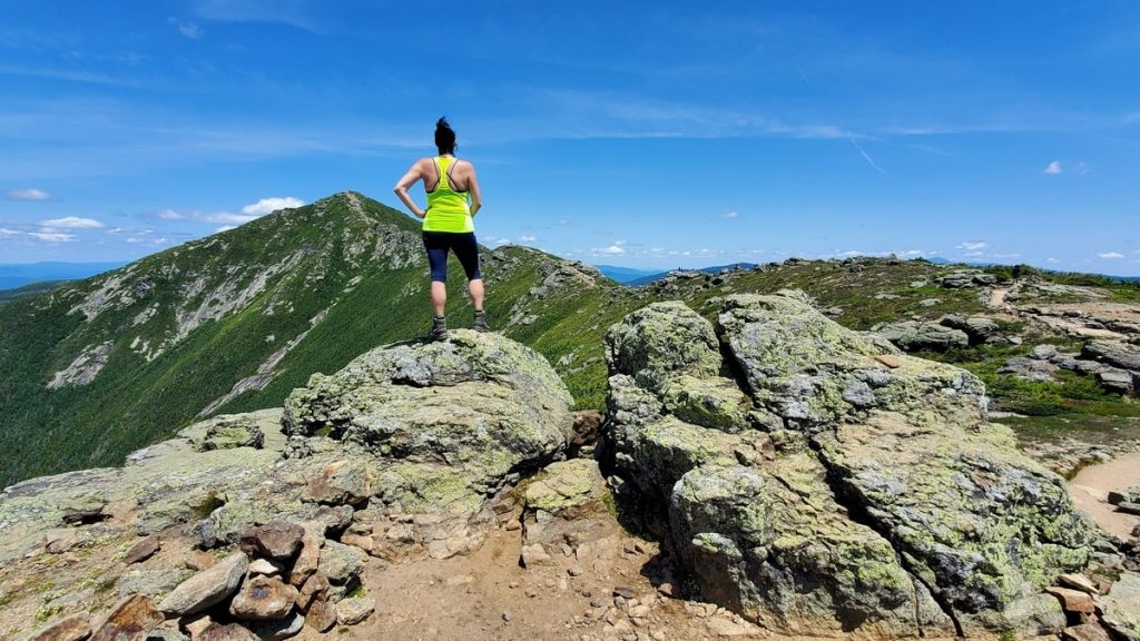 Sommet crête Mont Lafayette dans les White Mountains dans notre article White Mountains au New Hampshire : 5 randonnées à faire dans les Montagnes Blanches #MontagnesBlanches #Randonnée #NewHampshire #ÉtatsUnis 