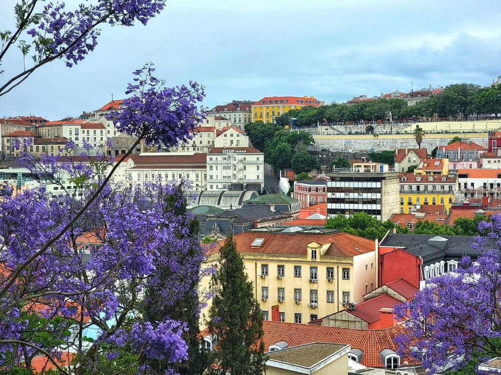 Panorama de Lisbonne dans notre article Visiter Lisbonne au Portugal : que faire et que voir à Lisbonne en 13 incontournables #Lisbonne #Portugal #Voyage #Europe 