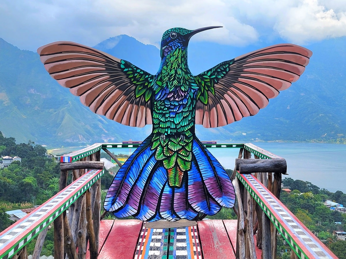 Mirador de San Pedro de la Laguna dans notre article Quoi faire au Lac Atitlan au Guatemala : mes 5 jours au Lago Atitlán #Atitlan #Guatemala #Amériquecentrale #LagoAtitlan 