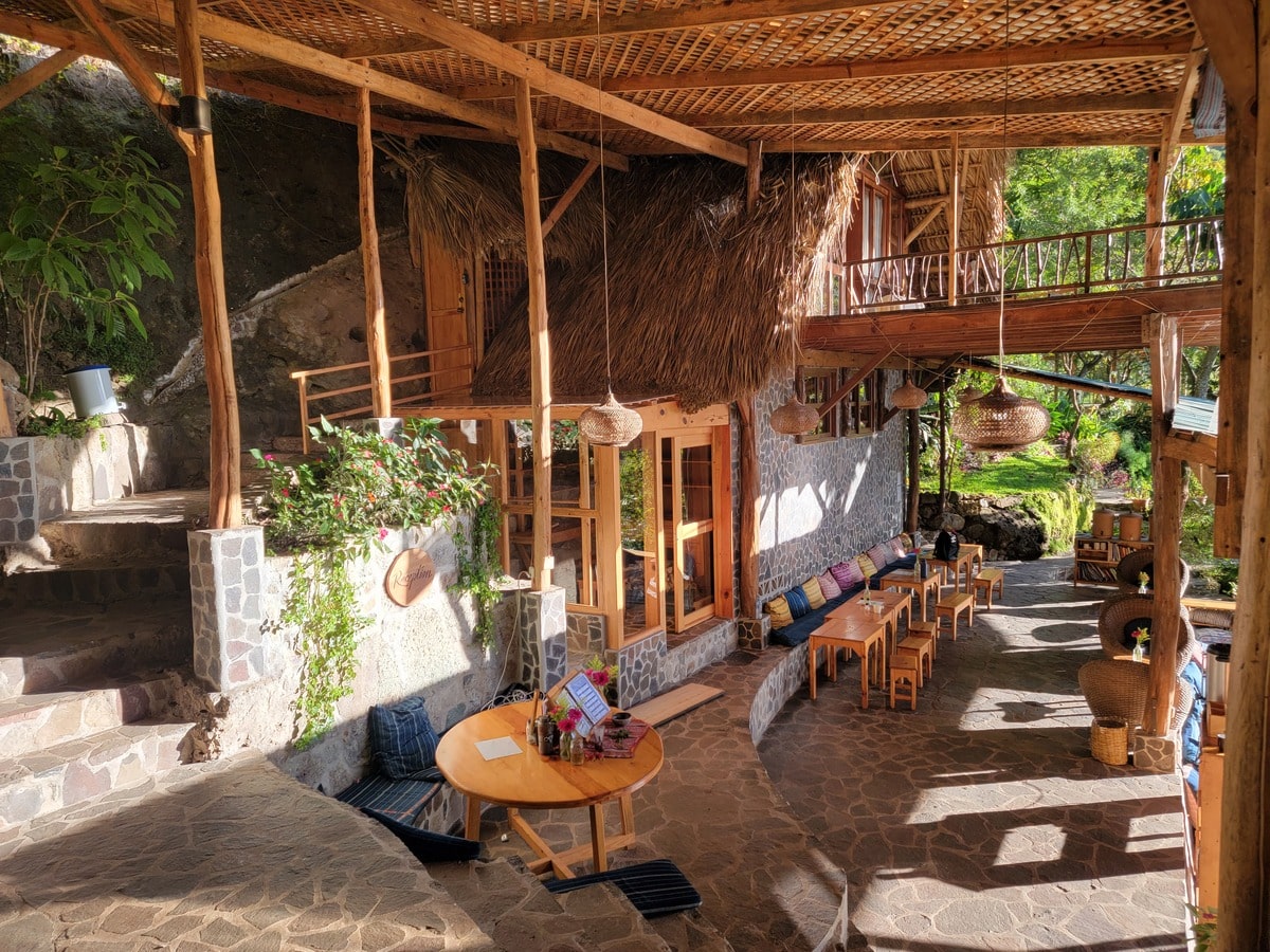 Retraite au Yoga Forest à San Marcos de la Laguna dans notre article Quoi faire au Lac Atitlan au Guatemala : mes 5 jours au Lago Atitlán #Atitlan #Guatemala #Amériquecentrale #LagoAtitlan 