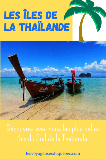 Les 8 plus belles îles de la Thaïlande à découvrir #Thaïlande #îles #voyage #Asie #Asiedusudest 