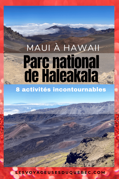Découvrir le Parc national de Haleakala sur Maui à Hawaii en 8 activités incontournables #Hawaii #Maui #Haleakala #ParcNationalHaleakala #Voyage
