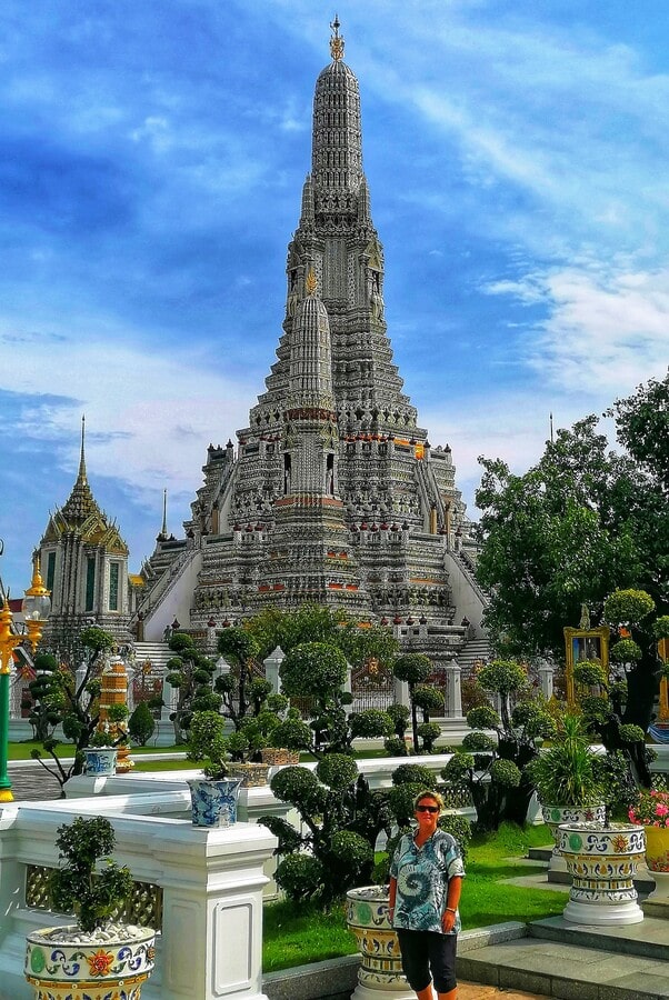 Wat Arun à Bangkok dans notre article Que faire à Bangkok et que voir : visiter Bangkok en Thaïlande en 12 incontournables #Bangkok #Thaïlande #Asie #AsieduSudEst#VisiterBangkok 