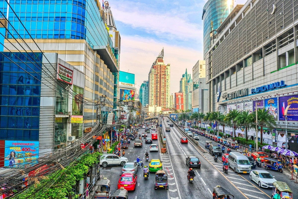 Trafic Bangkok dans notre article Que faire à Bangkok et que voir : visiter Bangkok en Thaïlande en 12 incontournables #Bangkok #Thaïlande #Asie #AsieduSudEst#VisiterBangkok 