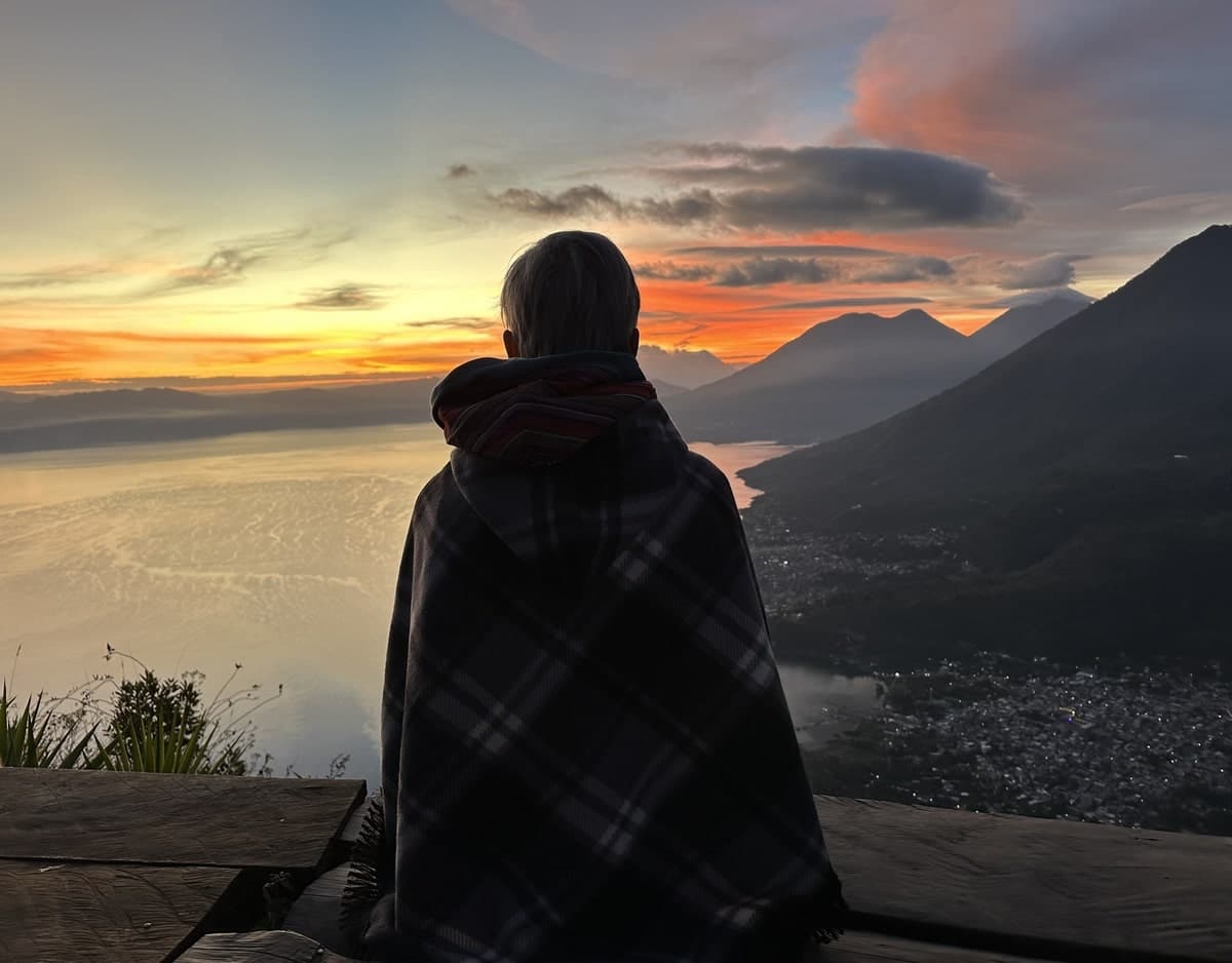 Randonnée à la Nariz del Indio au Lago Atitlan lors du voyage entre femmes Les voyageuses du Québec au Guatemala