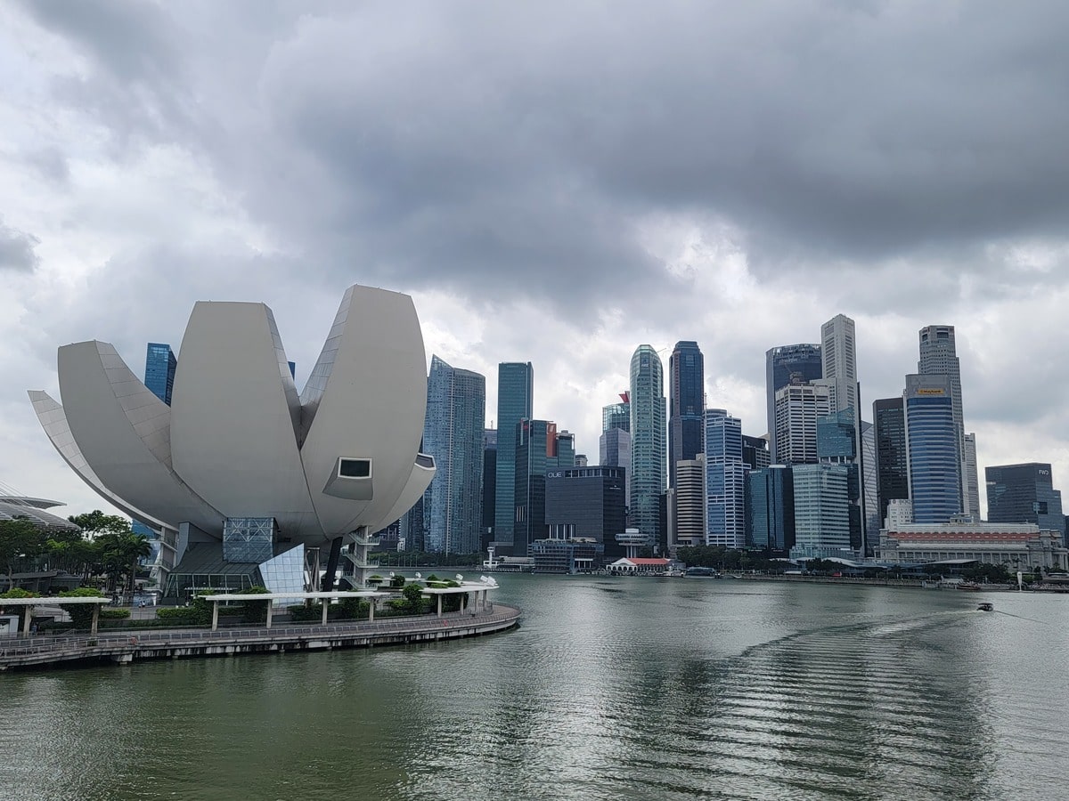 Musée ArtScience à Singapour dans notre article Visiter Singapour : découvrir les atouts de cette ville durable entre technologie et environnement #Singapour #VisiterSingapour #Asie #AsieSudEst #Durable 