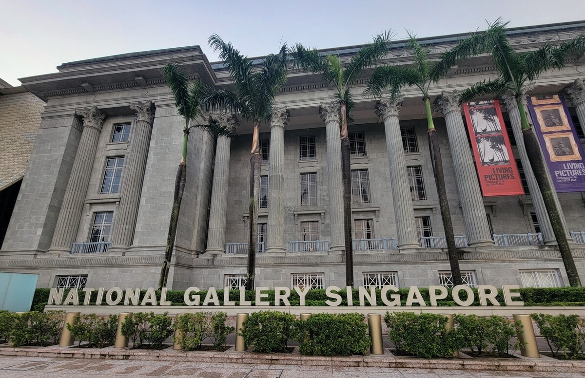National Gallery de Singapour dans notre article Visiter Singapour : découvrir les atouts de cette ville durable entre technologie et environnement #Singapour #VisiterSingapour #Asie #AsieSudEst #Durable 