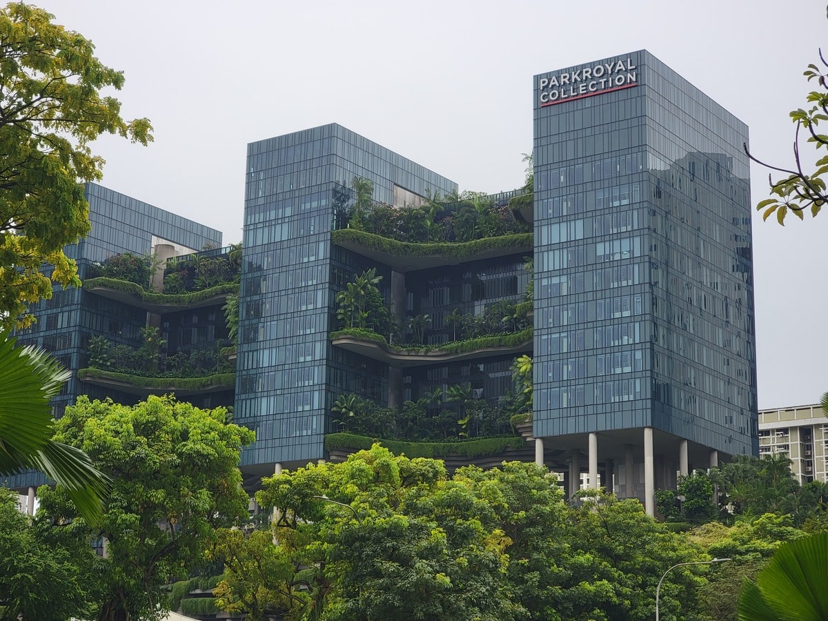 ParkRoyal à Singapour dans notre article Visiter Singapour : découvrir les atouts de cette ville durable entre technologie et environnement #Singapour #VisiterSingapour #Asie #AsieSudEst #Durable 