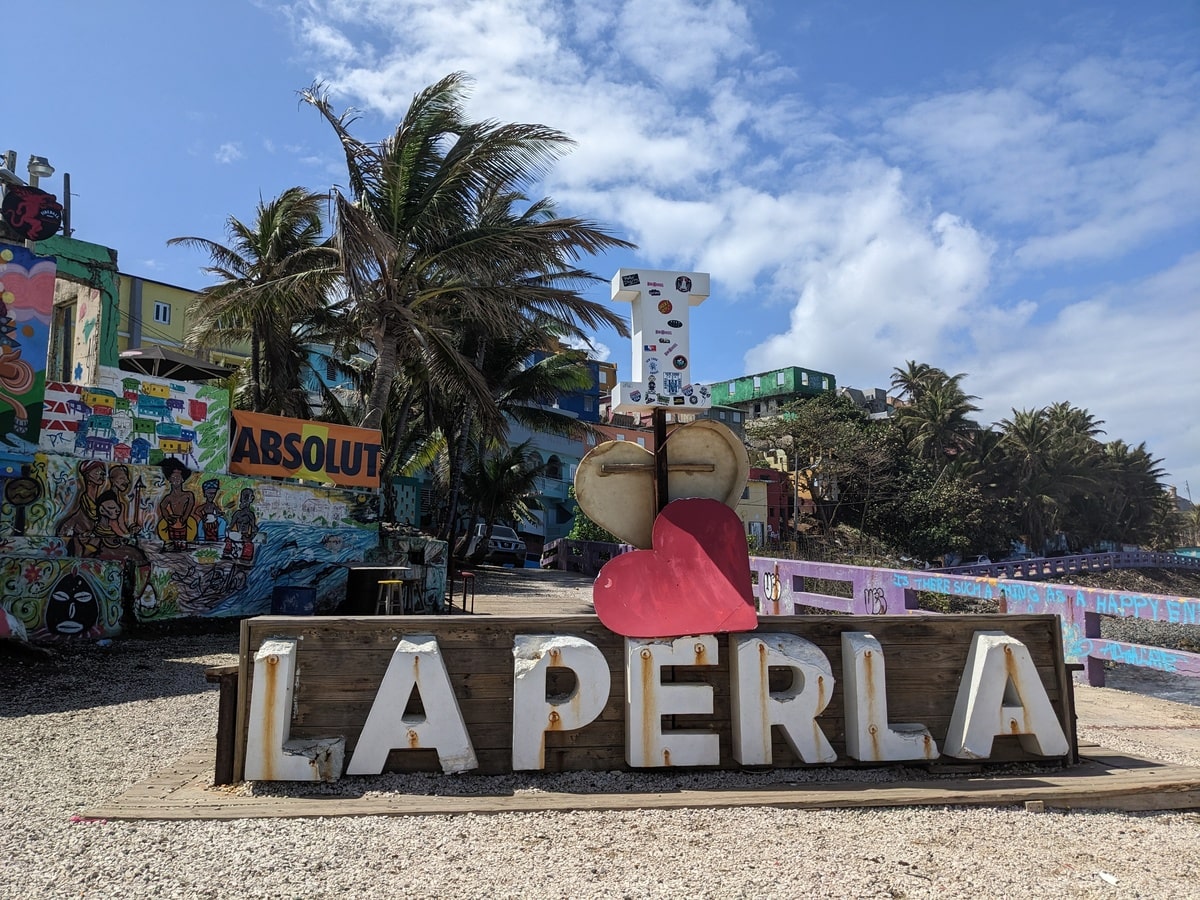 La Perla San Juan dans notre article Visiter San Juan à Porto Rico : que faire à San Juan en 8 incontournables #SanJuan #PortoRico #PuertoRico #Voyage #ActivitésSanJuan