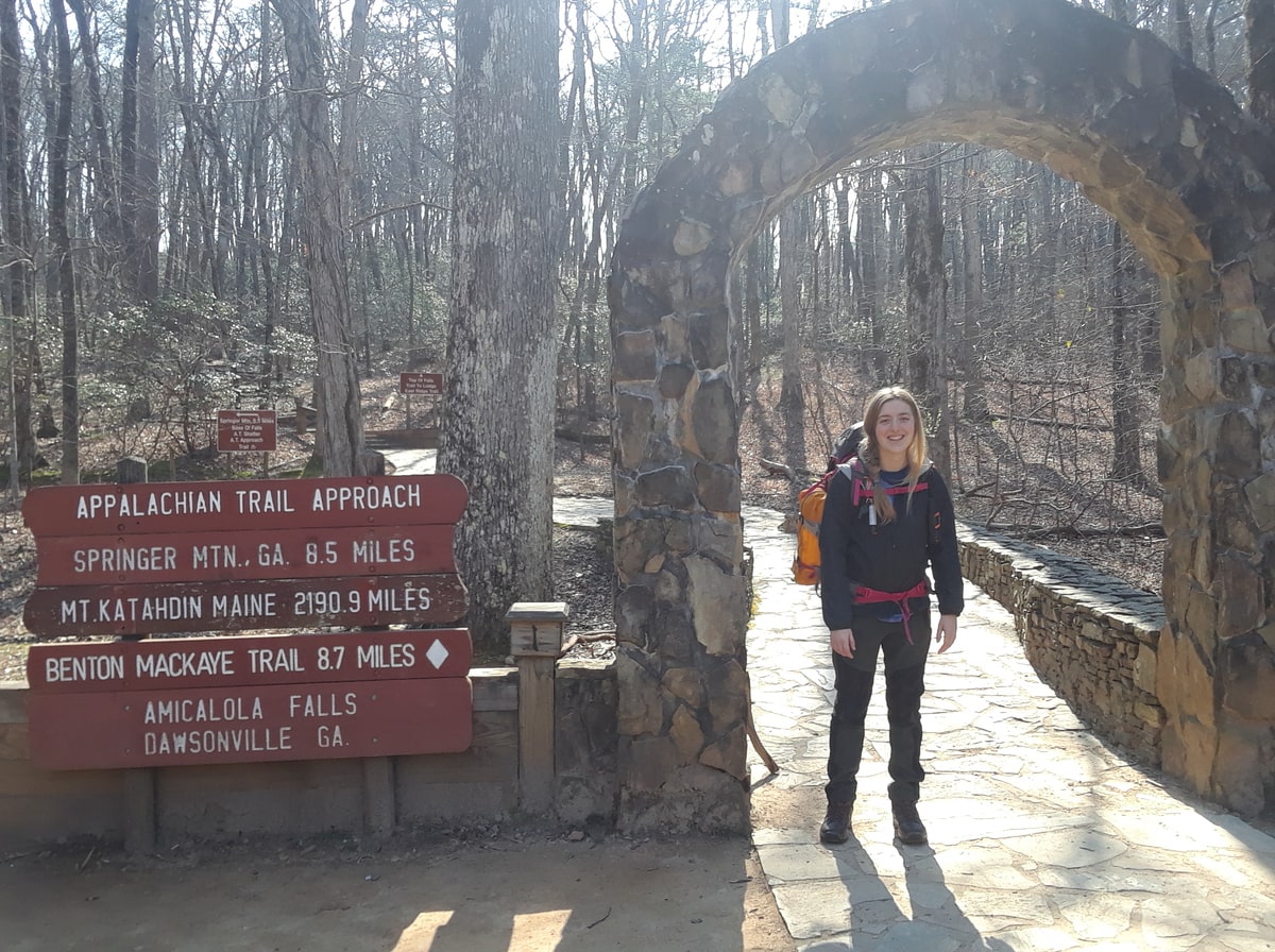 Départ sur l'Appalachian Trail dans notre article 10 questions pour se préparer à l'Appalachian Trail aux USA : mes 3540km sur le sentier des Appalaches #Appalaches #AppalachianTrail #Randonnée #USA #ÉtatsUnis