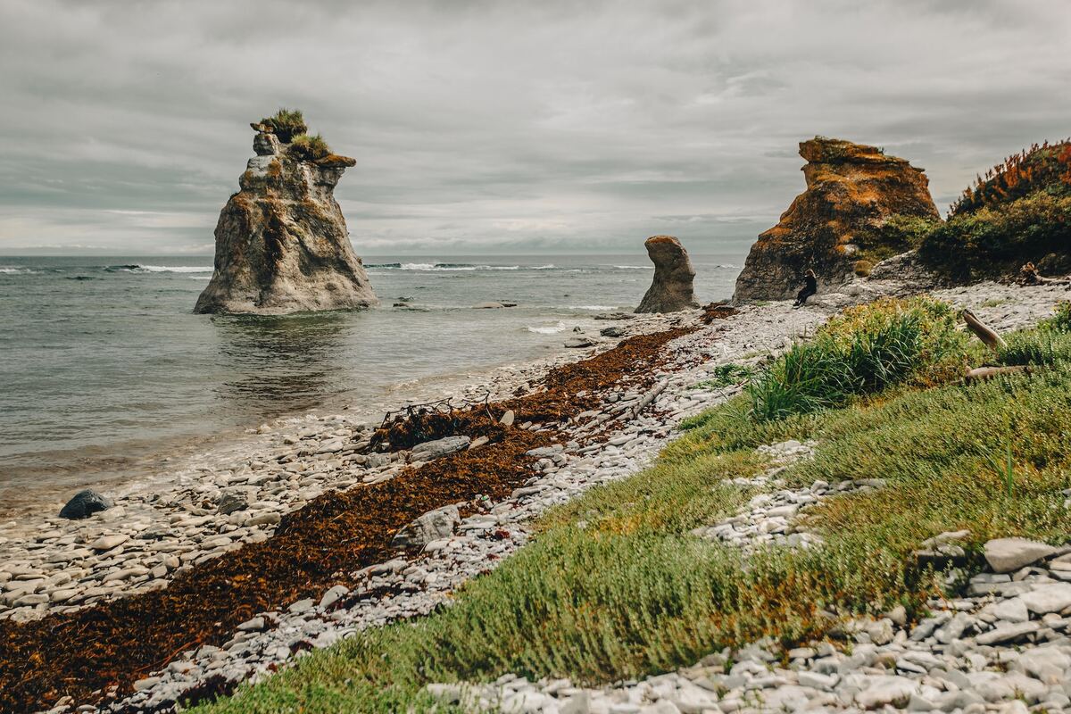 Monolithes aux Îles Mingan au Québec dans notre article Randonnée au Canada : Les 10 parcs nationaux incontournables du Canada #Canada #ParcNational #Randonnée #ParcsCanada #NatureCanada