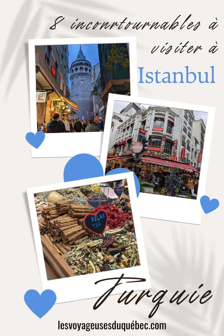 Visiter Istanbul en Turquie : Que voir et que faire à Istanbul en 8 incontournables #Istanbul #Turquie #VisiterIstanbul #Voyage #IncontournablesIstanbul