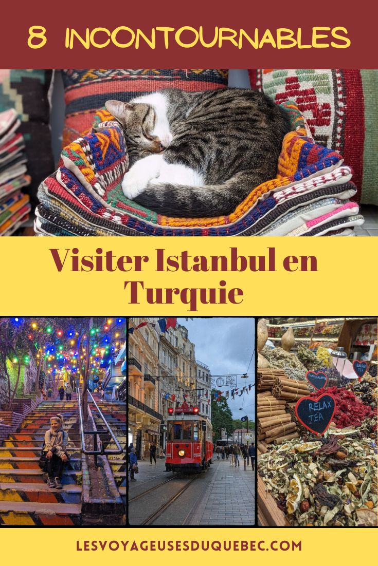 Visiter Istanbul en Turquie : Que voir et que faire à Istanbul en 8 incontournables #Istanbul #Turquie #VisiterIstanbul #Voyage #IncontournablesIstanbul