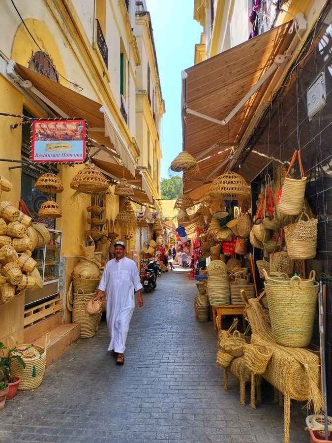 Vannerie à Meknès dans le Nord du Maroc dans notre article Visiter le Nord du Maroc en 11 incontournables : mon circuit dans le nord marocain #NordDuMaroc #Maroc #AfriqueDuNord #Afrique #Maghreb