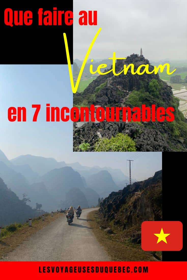 Visiter le Vietnam : que faire au Vietnam en 7 incontournables #Vietnam #IncontournableVietnam #AsieDuSudEst #VisiterVietnam #Asie