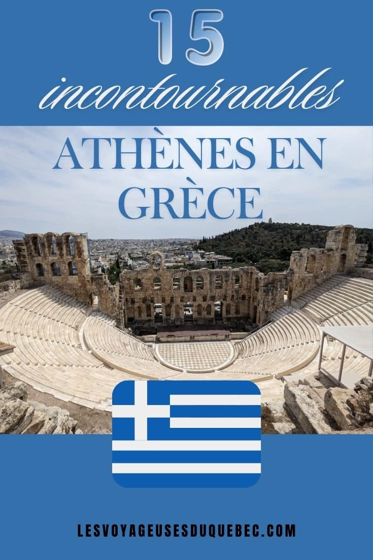 Visiter Athènes en Grèce : mes 15 incontournables à voir et à faire #Athènes #Grèce #VisiterAthènes #Europe #Voyage