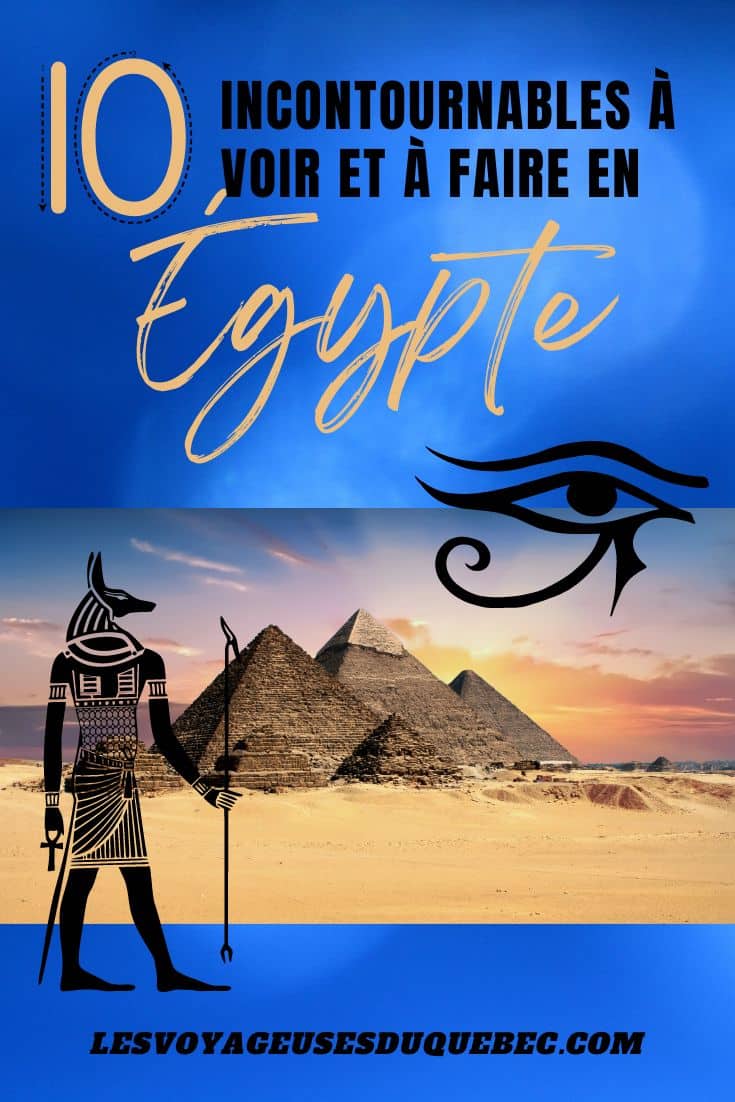 Que faire en Égypte et que voir : visiter l’Égypte en 10 incontournables #Égypte #AfriqueDuNord #IncontournableEgypte #LeCaire 