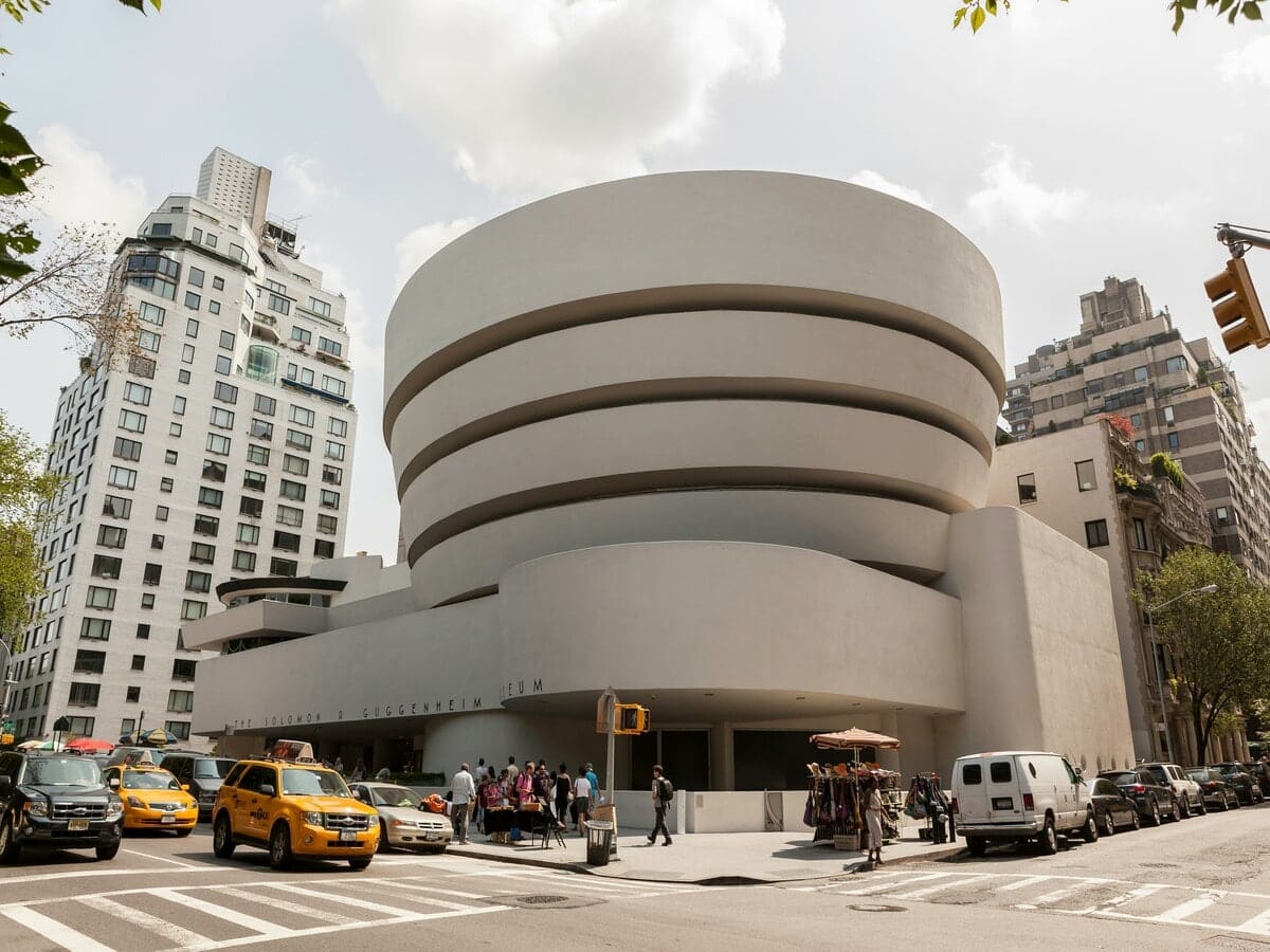 Musée Guggenheim dans le quartier Upper-East-Side  de New York dans notre article5 quartiers de New York à voir et visiter #newyork #usa #unitedstates