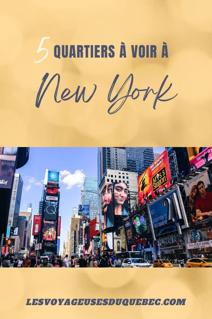 5 quartiers de New York à voir et visiter #newyork #usa #unitedstates