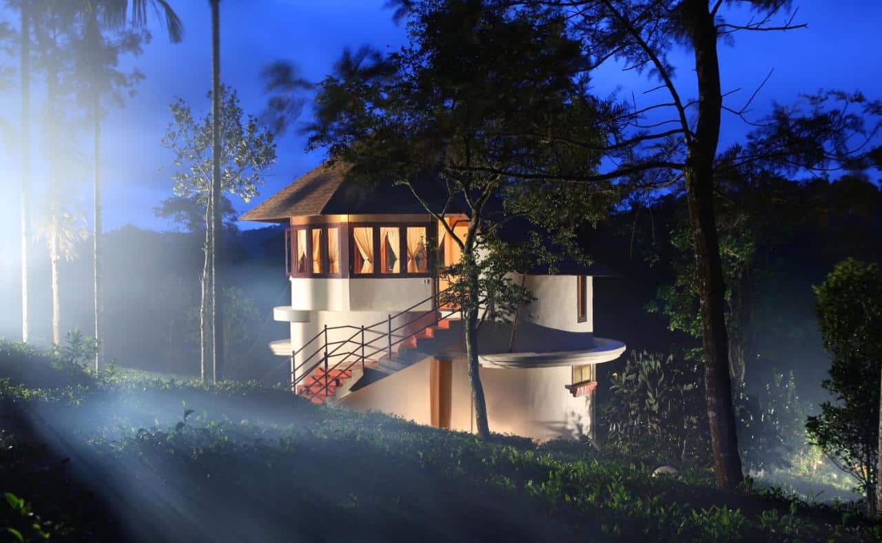 Hôtel à Periyar dans notre Voyage entre femmes en petit groupe organisé en Inde du Sud #inde #indedusud #asie #voyage #voyageorganise #voyageentrefemmes
