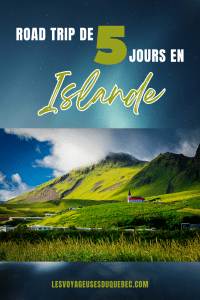 montage d'images de l'Islande pour pinterest dans notre article 5 jours en Islande : Road trip en dehors des itinéraires classiques #islande #roadtrip #europe