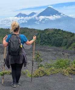 Randonnée au nez de l'indien au Lac Atitlan lors du voyage entre femmes Les voyageuses du Québec au Guatemala #guatemala #ameriquecentrale #femmes #voyageorganise