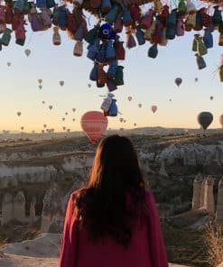 Lever de soleil en Cappadoce en Turquie dans notre voyage en groupe entre femmes organisé entre Voyageuses du Québec en Turquie #turquie #voyage #femme #voyageorganise #europe #asie