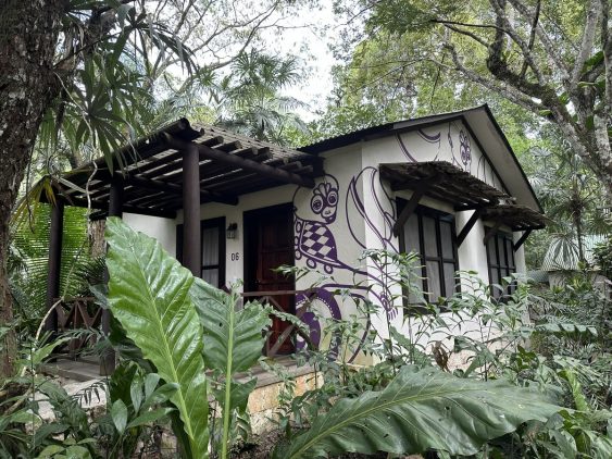 Hébergement à Tikal lors du voyage entre femmes Les voyageuses du Québec au Guatemala