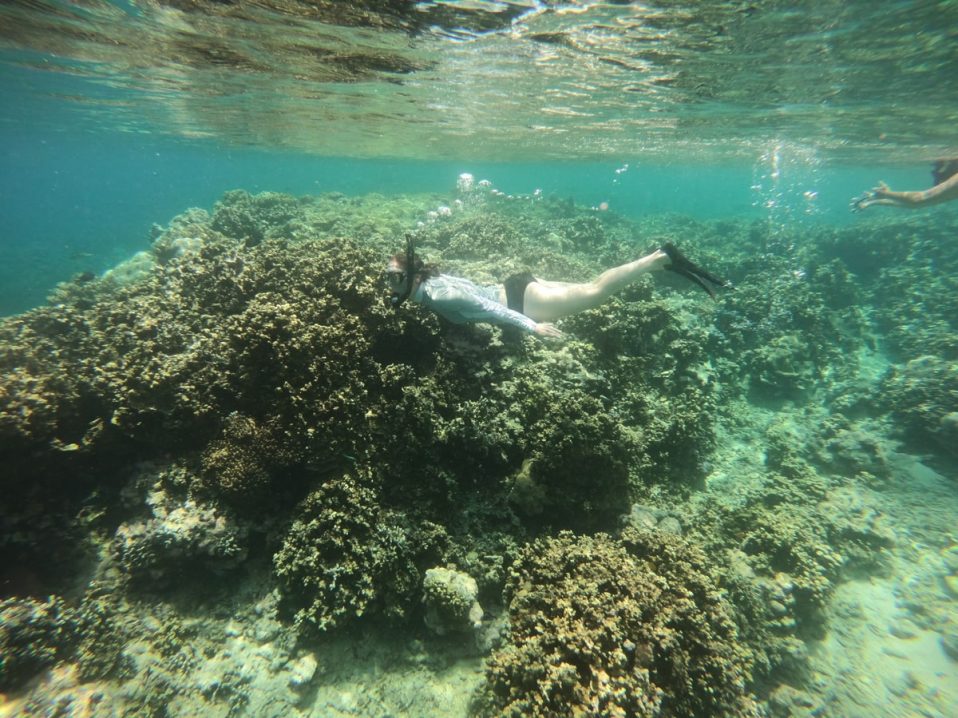 Snorkeling, plongée à Nusa Lembongan à Bali dans notre voyage en groupe entre femmes organisé entre Voyageuses du Québec #bali #voyage #femme #voyageorganise